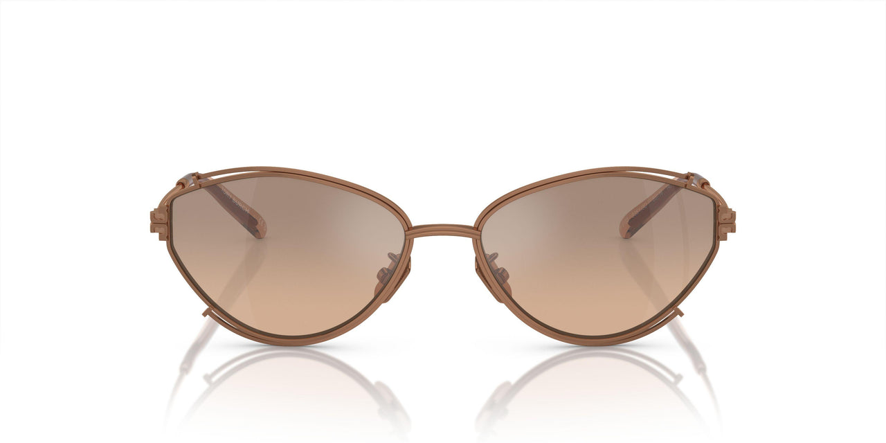 33513D - Copper - Brown Mirror Gradient Silver