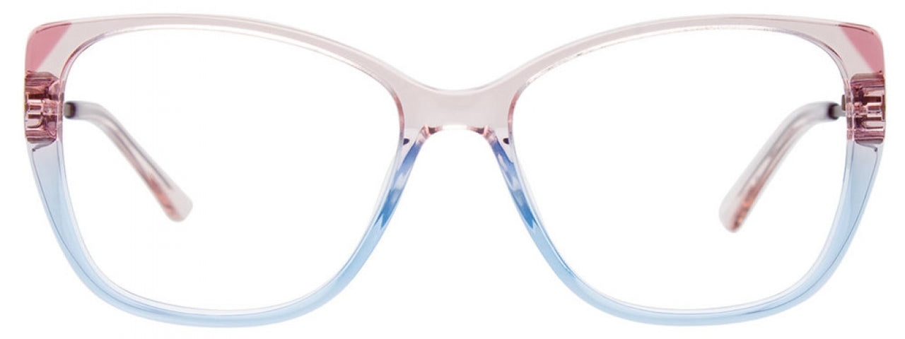 30 - Transparent Pink to Lt. Blue Gradient