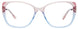 30 - Transparent Pink to Lt. Blue Gradient