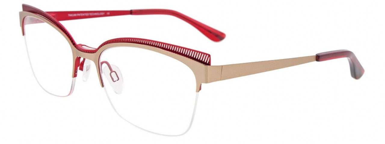 15 - Satin Gold & Red