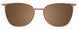 10 - Brown & Light Blue / Brown Transparent
