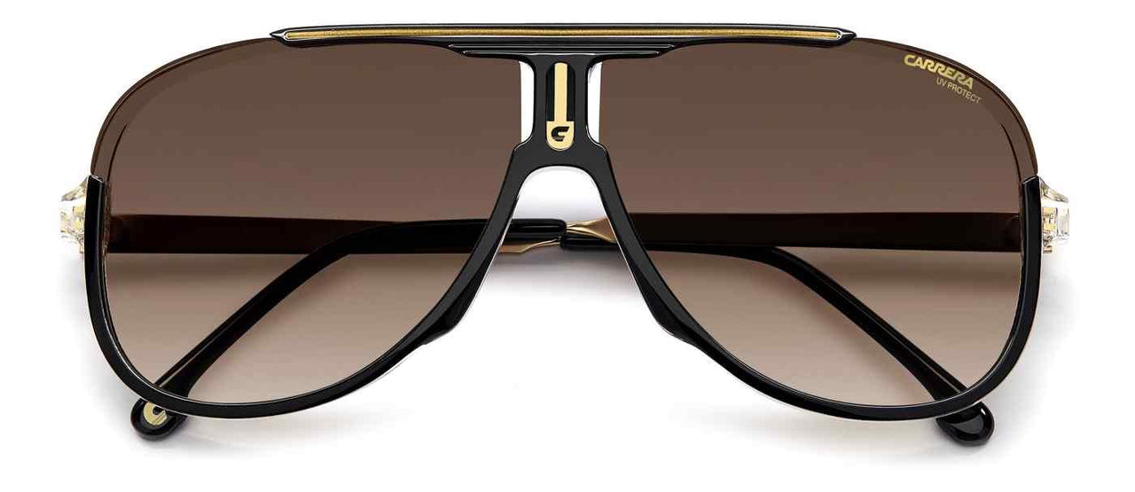 02M2-HA - BLK GOLD - Brown Gradient