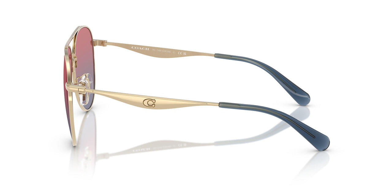 90050Q - Gold - Blue Saddle Gradient