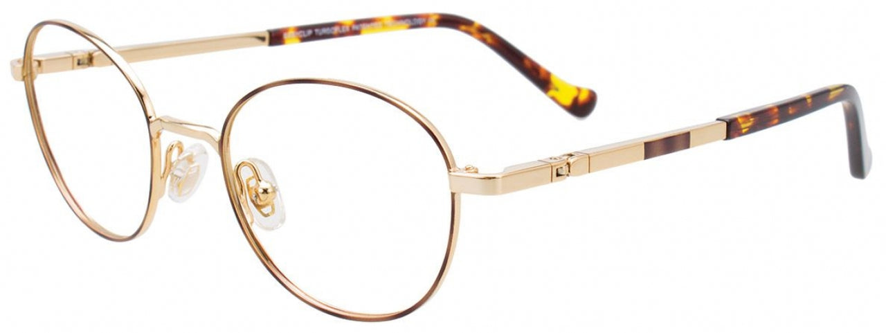 10 - Demi Brown & Shiny Gold
