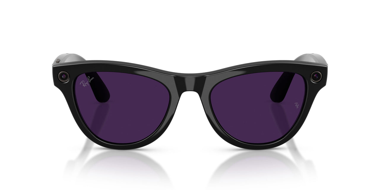 601/CH - Black - Clear/amethyst