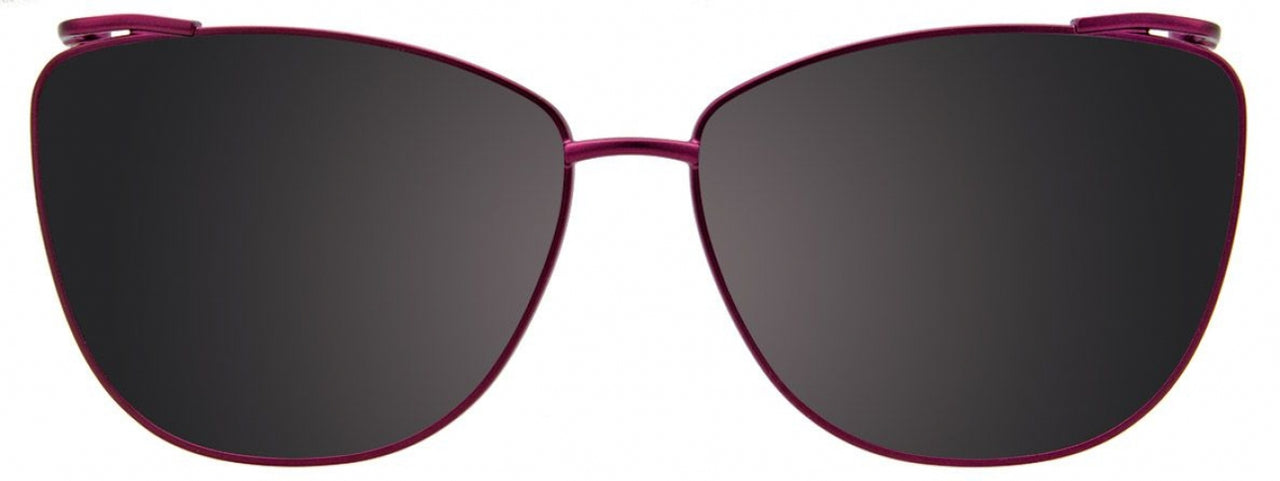 80 - Purple Marbled & Crystal Light Plum/Matt Plum