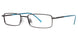 MTTGNMTLBL - Matte Gunmetal/Blue