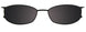 90 - Satin Black/Clear Black