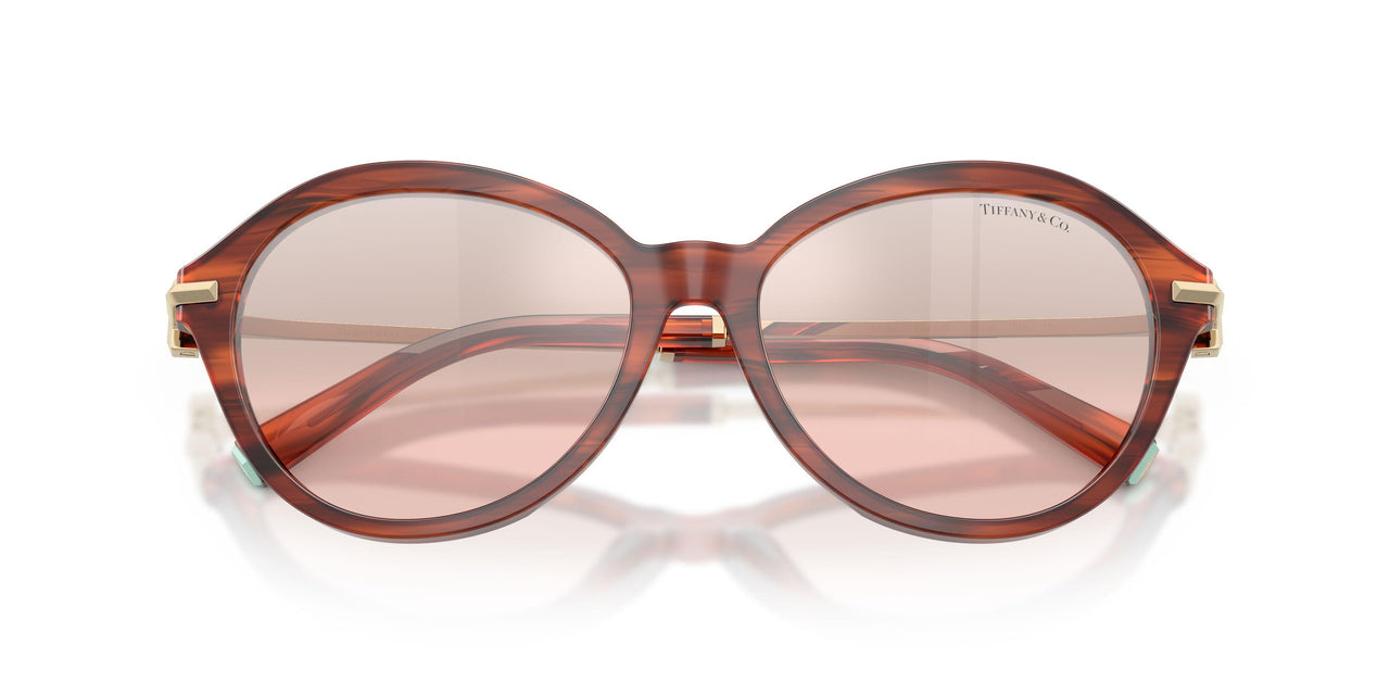 84407E - Tortoise - Light Pink Mirror Gradient Silver