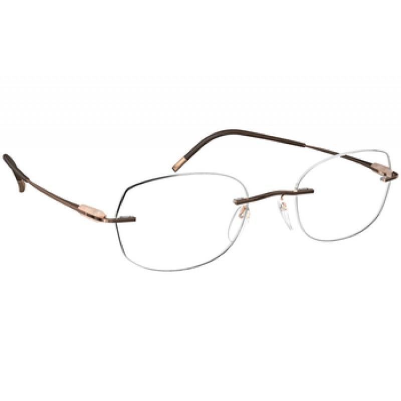 Silhouette Purist Color Groove Demo Rimless 5561 Eyeglasses