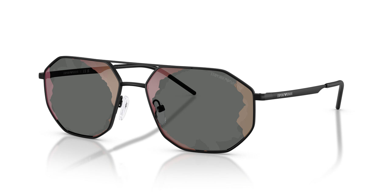 30017G - Black - Black Red Mirror
