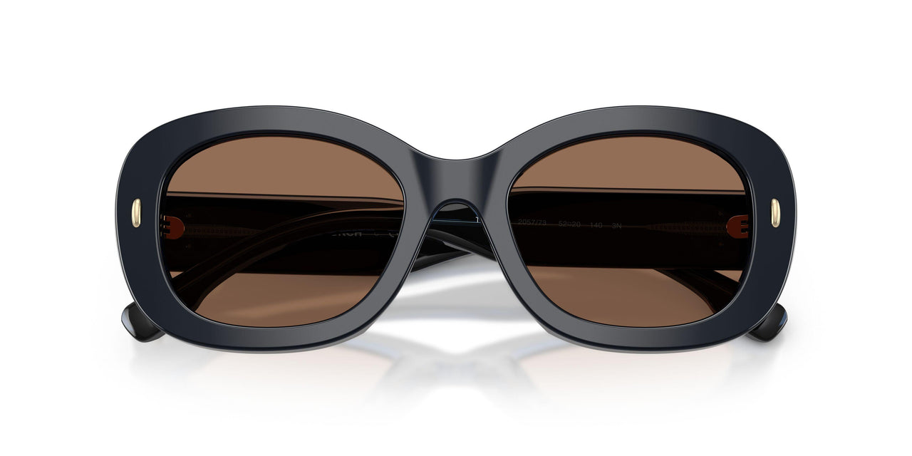 205773 - Blue - Solid Brown