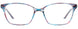 50 - Crystal Striped Blue & Pink