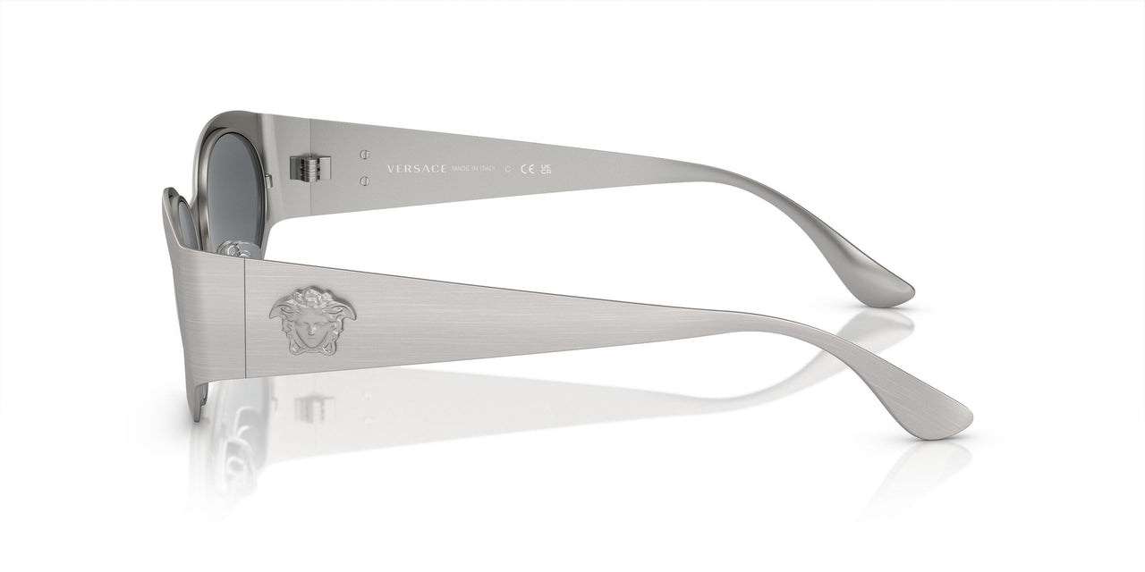 12666G - Silver - Light Grey Mirror Black