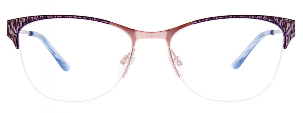 50 - Blue & Matt Light Pink/Light Pink