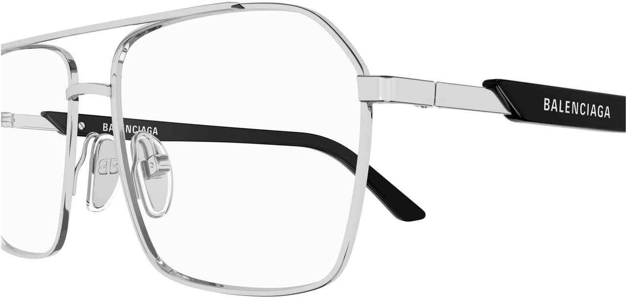 001 - Silver/Black - Transparent