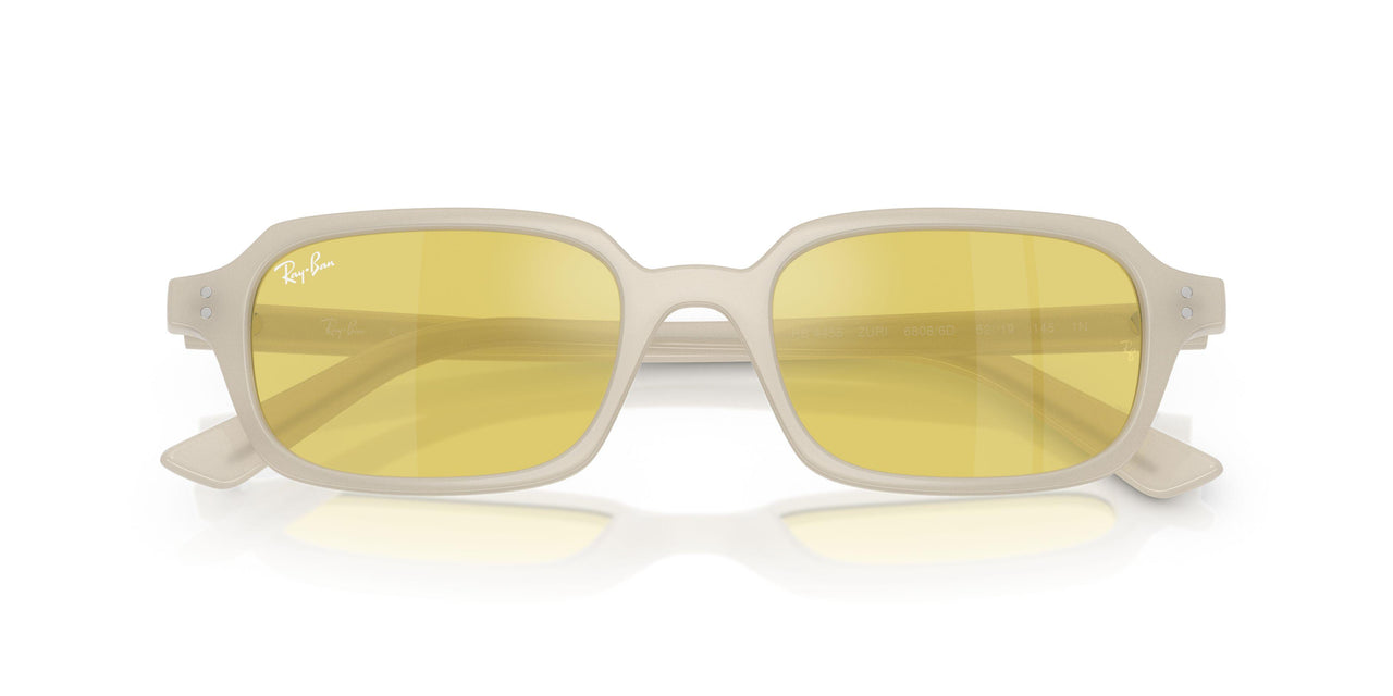 68086D - White - Yellow Mirror Flash Gold