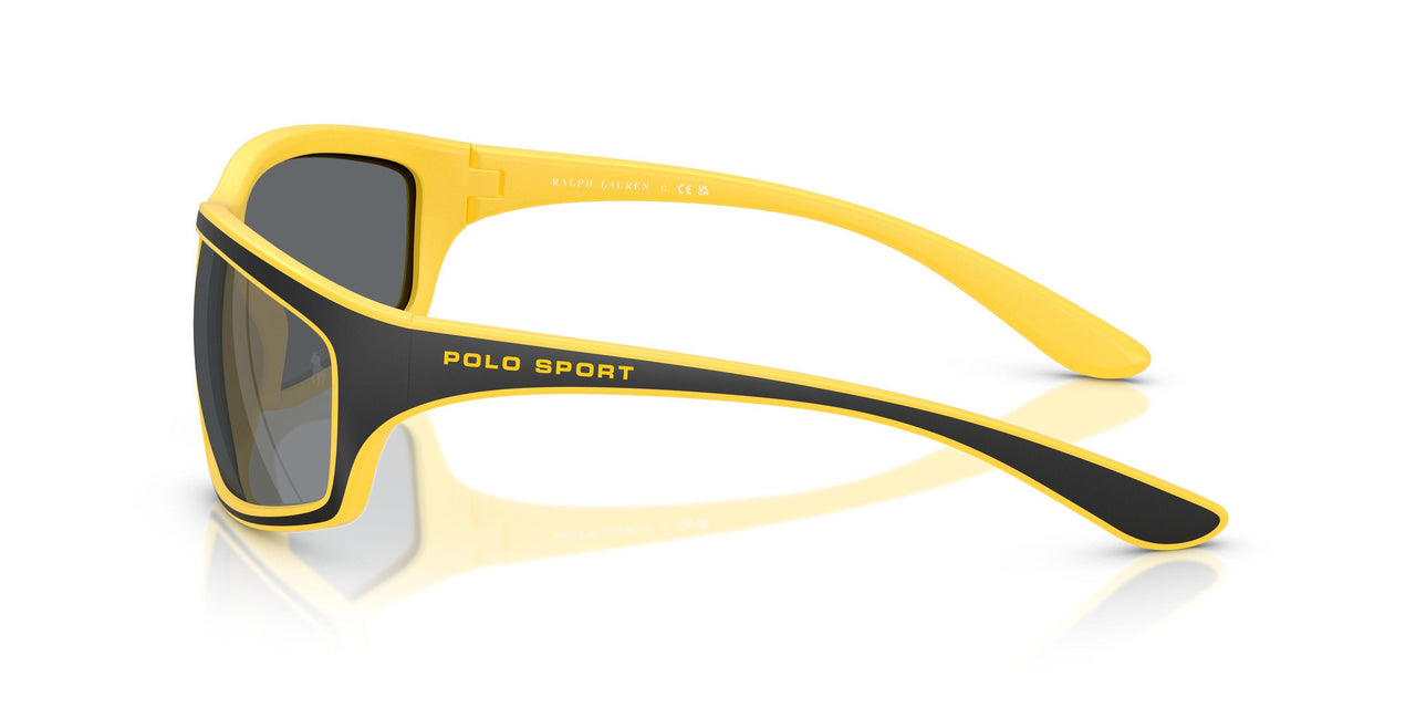 51076G - Yellow - Grey Mirror Black