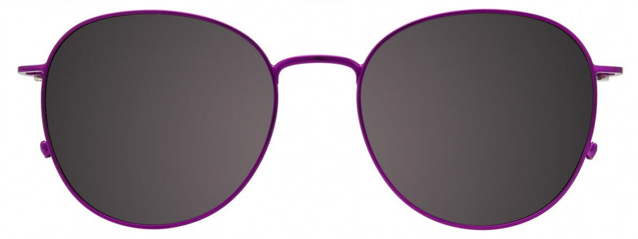 80 - Satin Violet & Shiny Grey