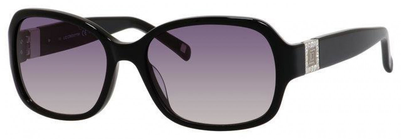 0807-LF - Black - Gray Gradient Lens