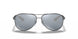 004/K6 - Gunmetal - Blue Mirror Silver Polar