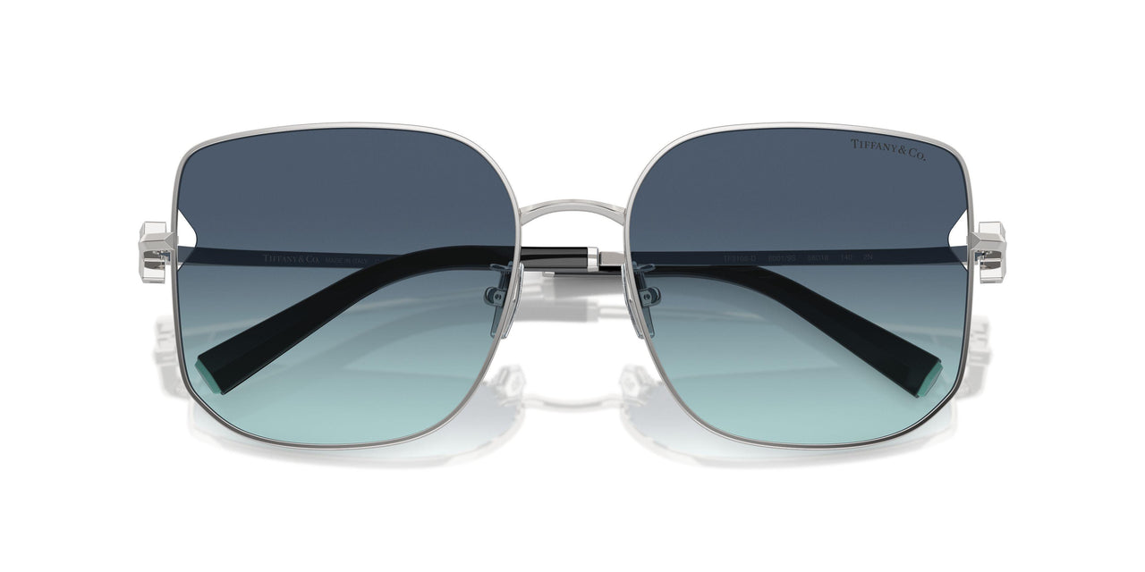 60019S - Silver - Azure Gradient Blue