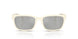 50028V - White - Clear Mirror Silver