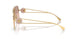 10027E - Gold - Light Pink Mirror Gradient Silver