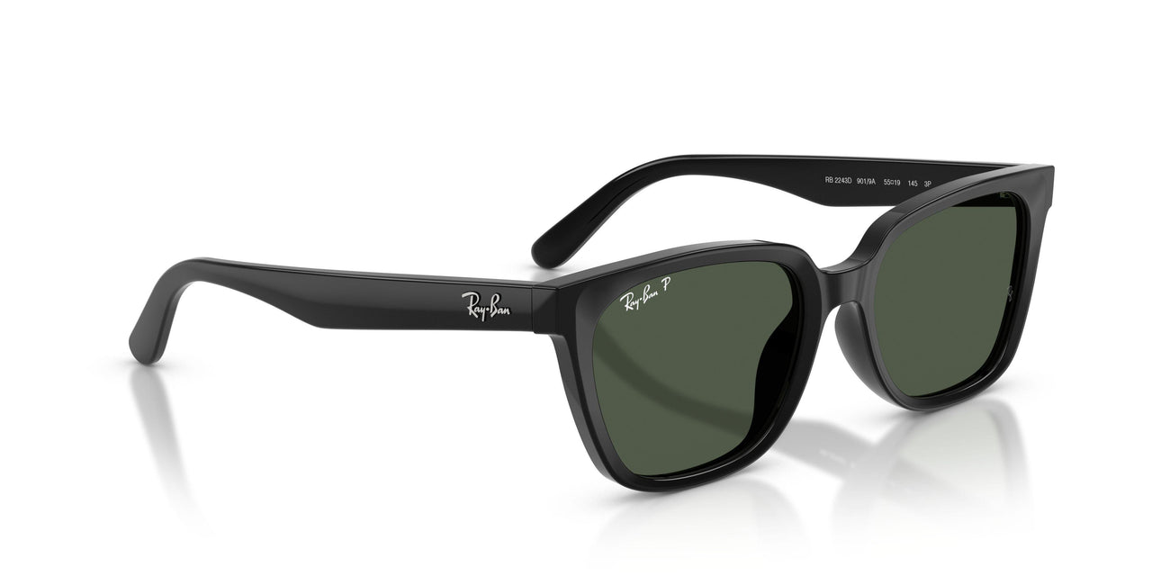 901/9A - Black - Polarized Dark Green