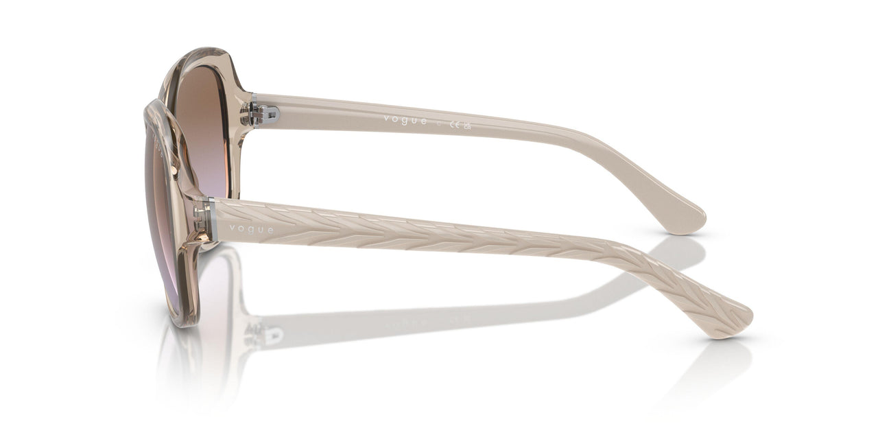 299068 - Transparent Light Brown - Violet gradient brown