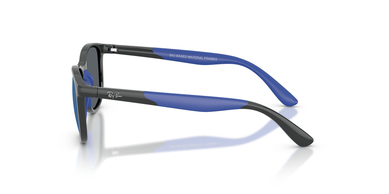 715155 - Grey - Dark Blue Mirror Blue
