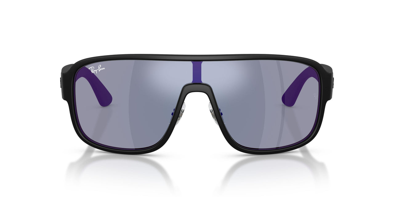 901SB2 - Black - Dark Blue Mirror Violet