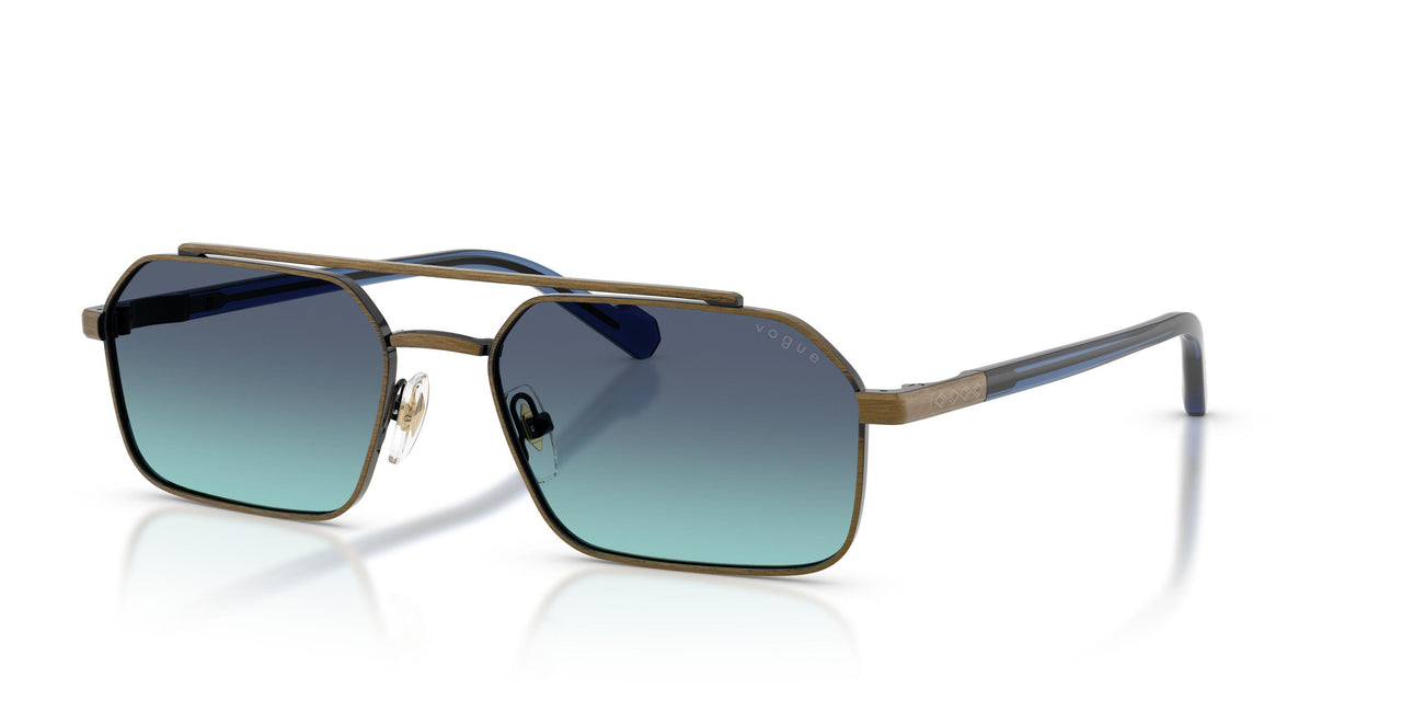 51374S - Gold - Azure Gradient Dark Blue