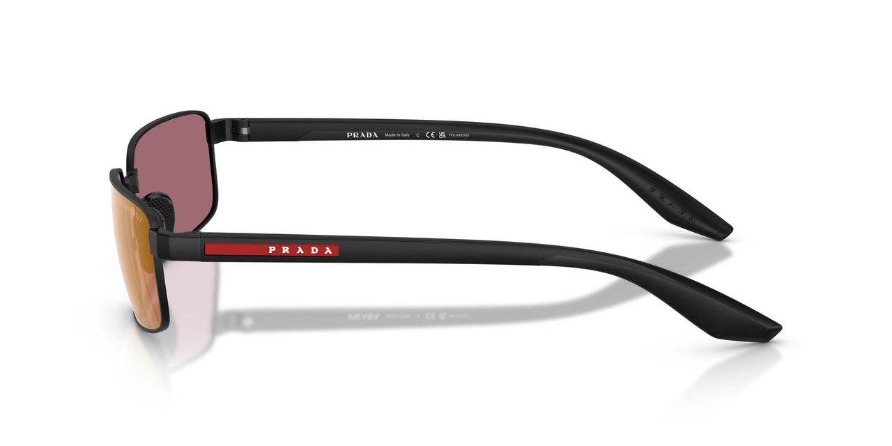 1BO07A - Black - Red Polarized