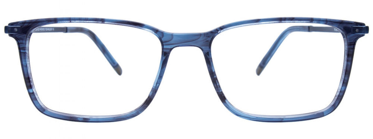 50 - Transparent Blue & Dark Grey