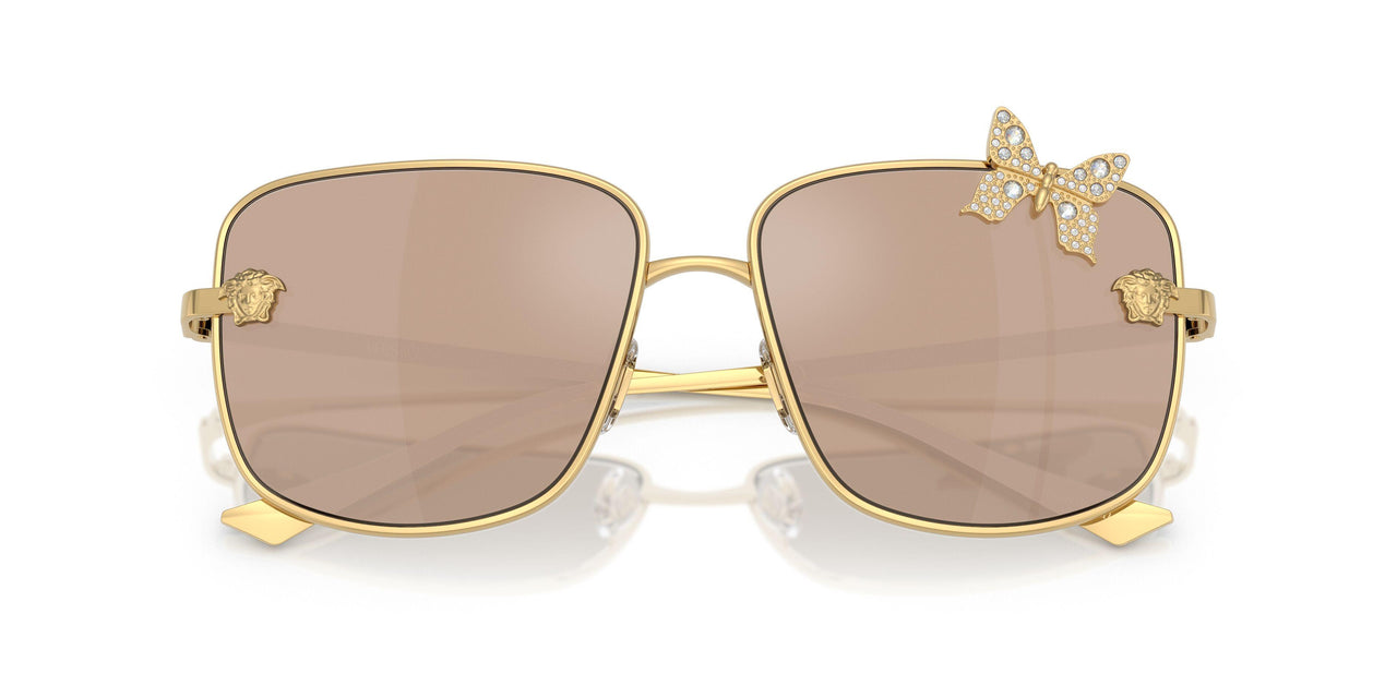 K0030W - Gold - Clear Mirror Real Rose Gold