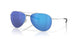 600320 - Silver - Blue Mirror