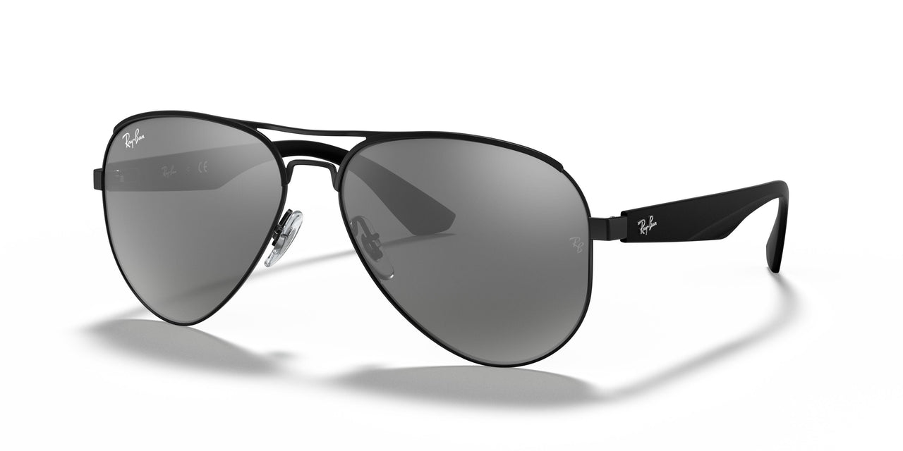 006/6G - Black - Gray Silver Mirror