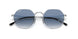 003/3F - Silver - Clear Gradient Blue