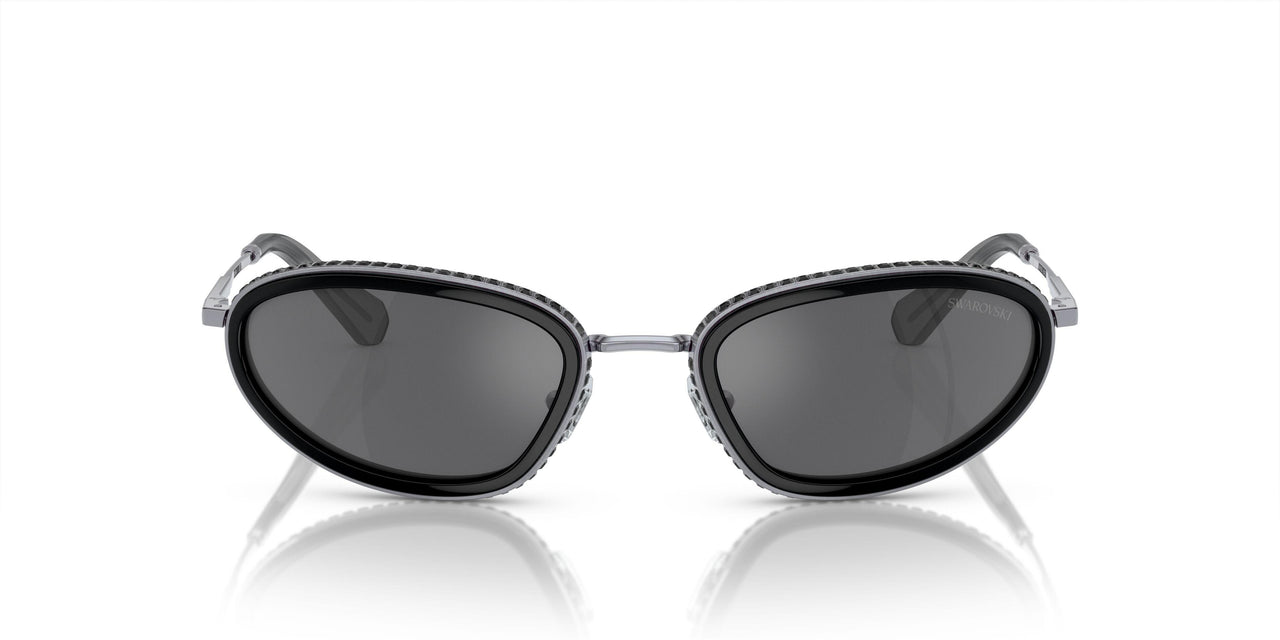 40116G - Silver - Grey Mirror Black