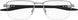 007 - Gunmetal/Black - Transparent