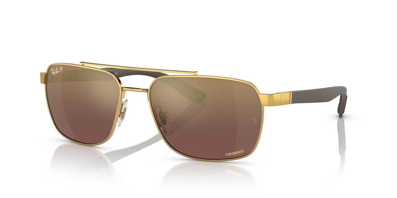 001/6B - Gold - Purple Mirror Gold Grad Polar