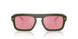 3217F6 - Green - Pink Dark Mirror Red