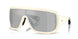 50026G - White - Clear Mirror Silver