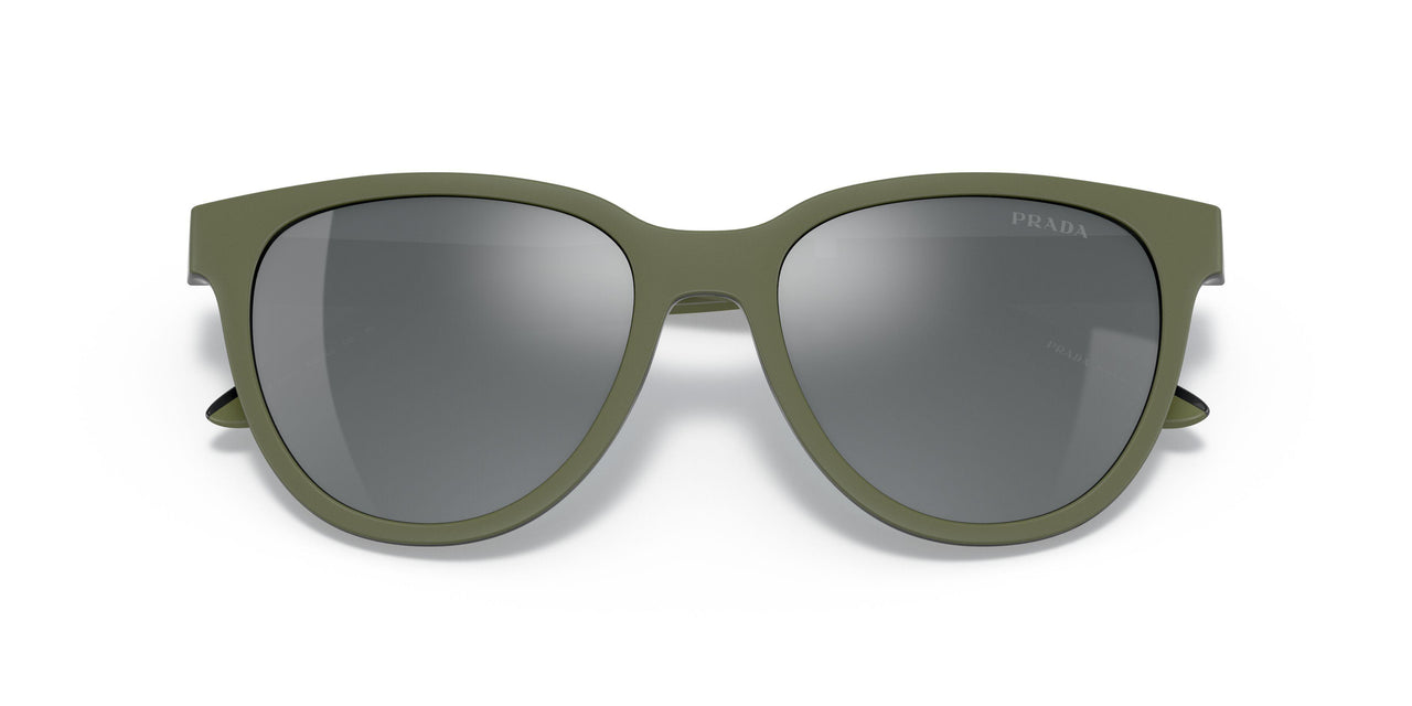 03S0D3 - Green - Light Grey Mirror Black