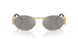 100230 - Gold - Green Mirror Silver