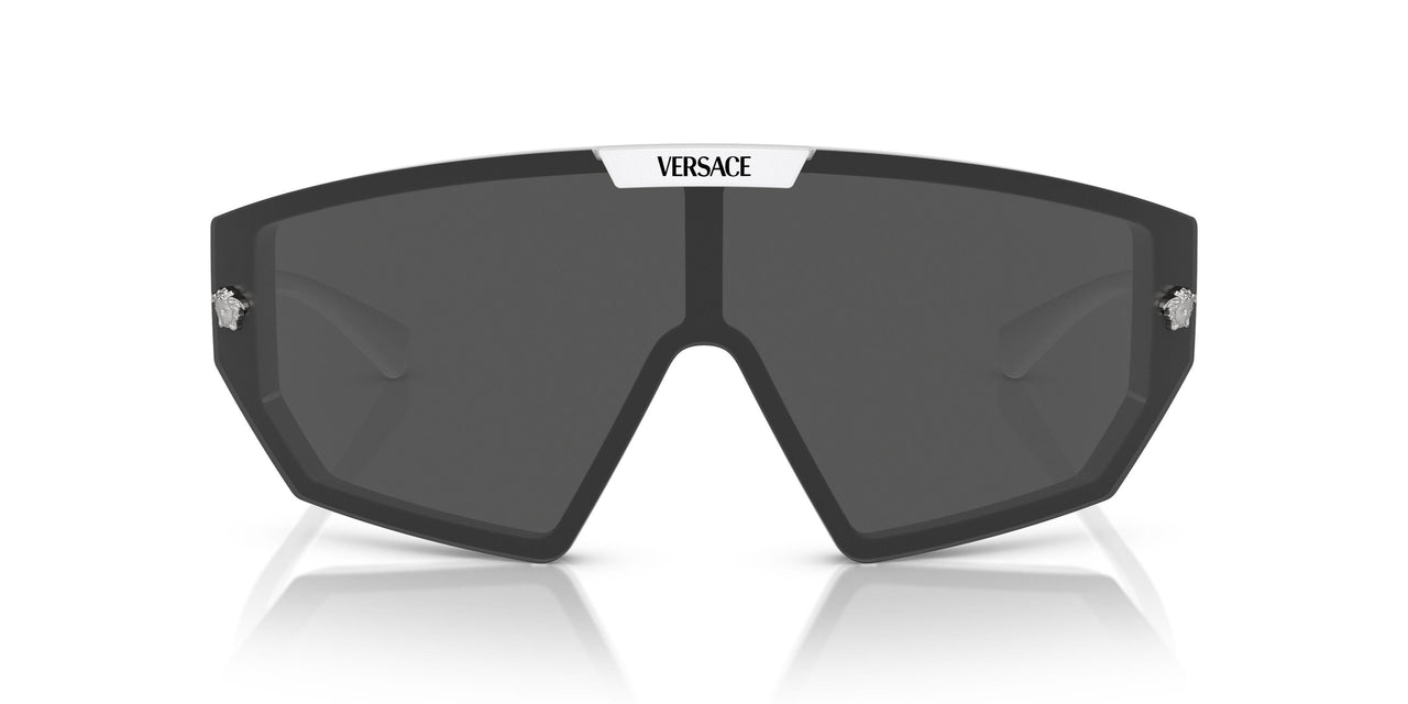 314/87 - White - Dark Grey/mirror Silver