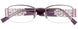 80 - Lilac/Clr & Drk Plum