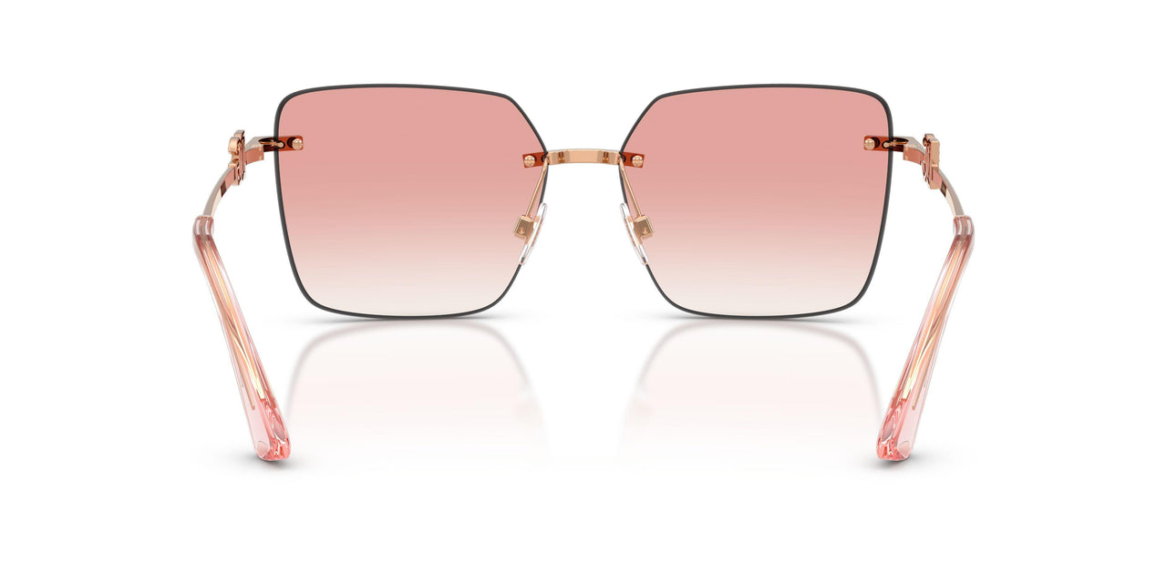 12988D - Gold - Clear Gradient Pink