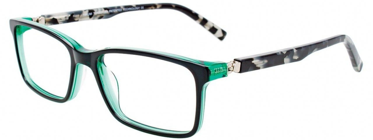 90 - Black & Green/Demi Grey
